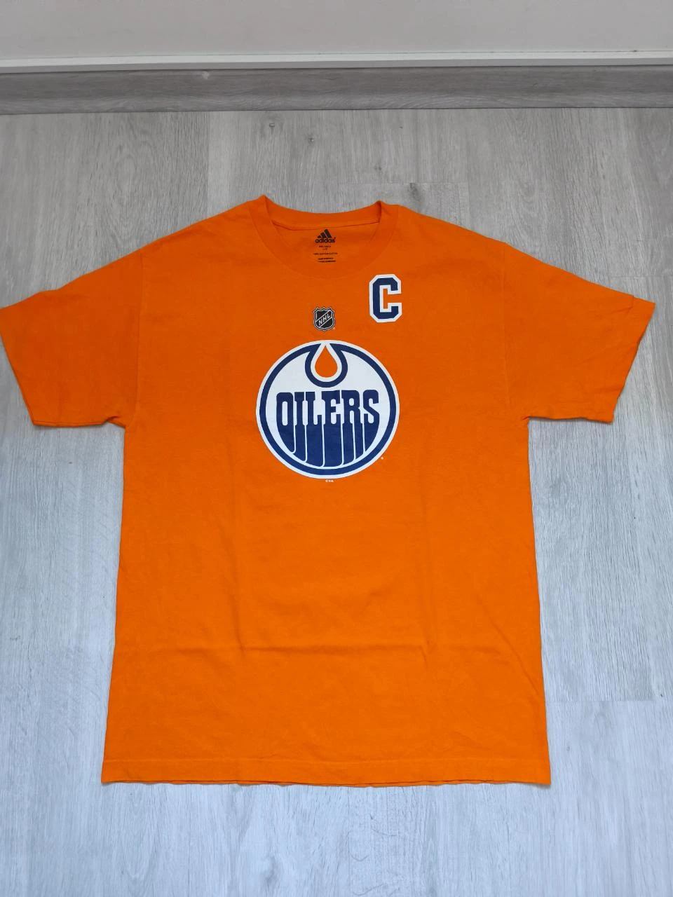 T-Shirt Adidas Taille L -Oilers-